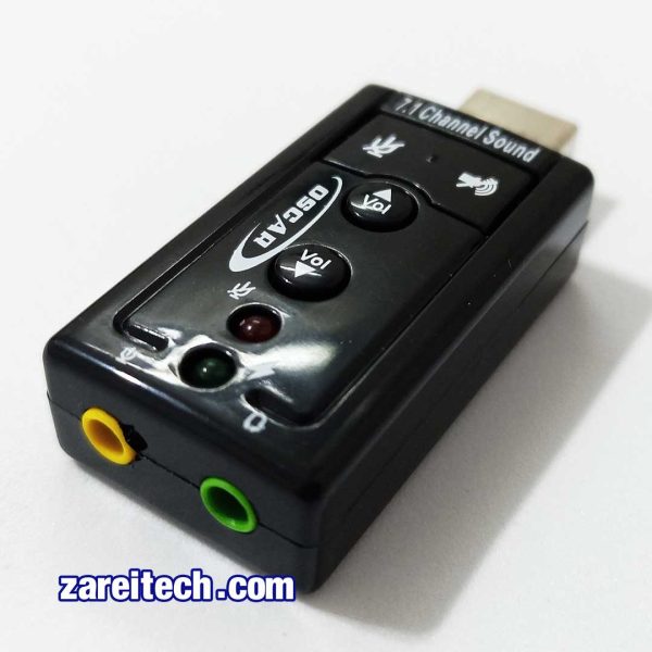 کارت صدا اکسترنال ولوم دار Oscar مدل OS-C701
