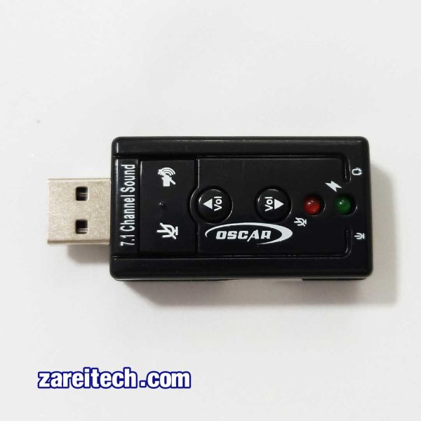 کارت صدا اکسترنال ولوم دار Oscar مدل OS-C701
