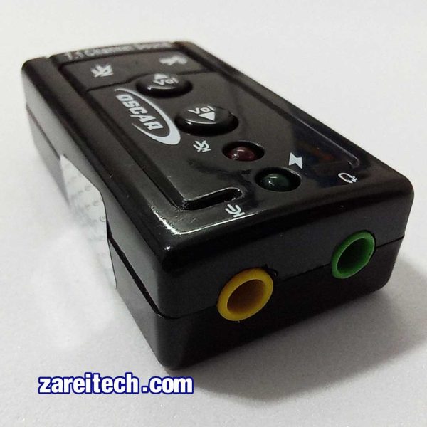 کارت صدا اکسترنال ولوم دار Oscar مدل OS-C701
