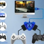 نحوه اتصال دسته بازی پلی استیشن 1 و 2 به کامپیوتر رومیزی و لپ تاپ